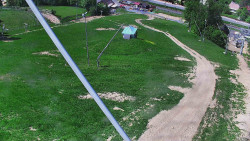 Spodní část sjezdovky skiareálu Karolinka