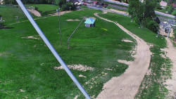 Spodní část sjezdovky skiareálu Karolinka