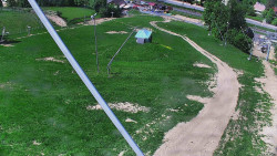 Spodní část sjezdovky skiareálu Karolinka