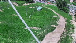 Spodní část sjezdovky skiareálu Karolinka
