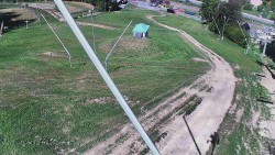 Lower part of the Karolinka ski resort slope