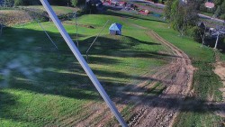 Lower part of the Karolinka ski resort slope