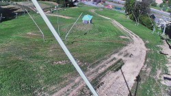 Unterer Teil der Skipiste des Skigebiets Karolinka