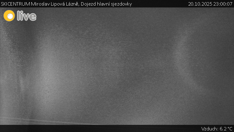 SKICENTRUM Miroslav Lipová Lázně - Dojezd hlavní sjezdovky - 20.10.2025 v 23:00 SKICENTRUM Miroslav Lipová Lázně - Dojezd hlavní sjezdovky - 20.10.2025 v 23:00