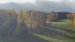Dojezd hlavní sjezdovky