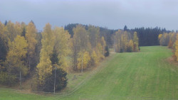 Dojezd hlavní sjezdovky