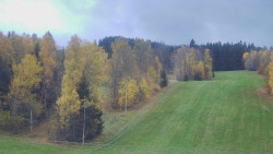 Dojezd hlavní sjezdovky