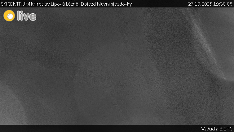 SKICENTRUM Miroslav Lipová Lázně - Dojezd hlavní sjezdovky - 27.10.2025 v 19:30 SKICENTRUM Miroslav Lipová Lázně - Dojezd hlavní sjezdovky - 27.10.2025 v 19:30
