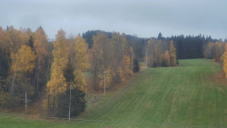 Dojezd hlavní sjezdovky