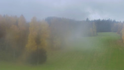 Dojezd hlavní sjezdovky