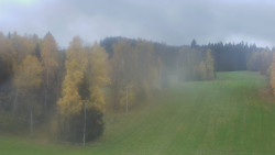 Dojezd hlavní sjezdovky