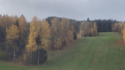 Dojezd hlavní sjezdovky