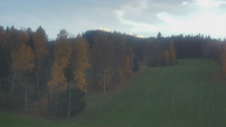 Dojezd hlavní sjezdovky