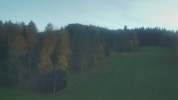 Dojezd hlavní sjezdovky