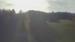 Dojezd hlavní sjezdovky