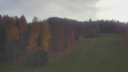 Dojezd hlavní sjezdovky