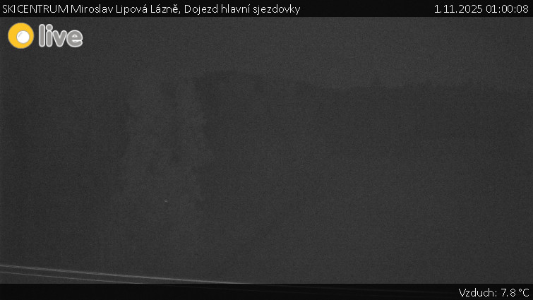 SKICENTRUM Miroslav Lipová Lázně - Dojezd hlavní sjezdovky - 1.11.2025 v 01:00 SKICENTRUM Miroslav Lipová Lázně - Dojezd hlavní sjezdovky - 1.11.2025 v 01:00