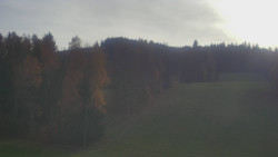 Dojezd hlavní sjezdovky