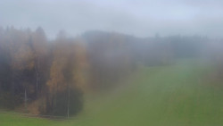 Dojezd hlavní sjezdovky