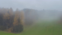 Dojezd hlavní sjezdovky