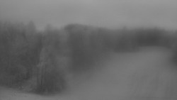 Dojezd hlavní sjezdovky