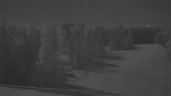 Dojezd hlavní sjezdovky