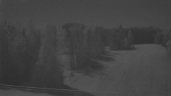 Dojezd hlavní sjezdovky