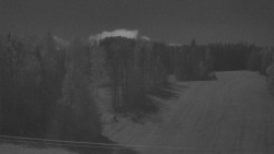 Dojezd hlavní sjezdovky