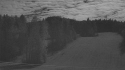 Dojezd hlavní sjezdovky