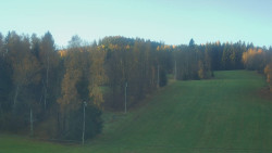 Dojezd hlavní sjezdovky