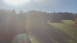 Dojezd hlavní sjezdovky