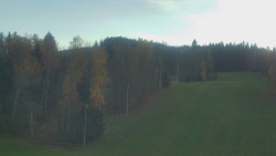 Dojezd hlavní sjezdovky