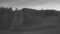 Dojezd hlavní sjezdovky