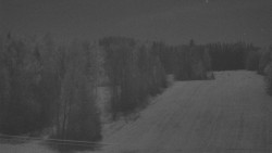 Dojezd hlavní sjezdovky