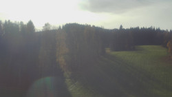 Dojezd hlavní sjezdovky