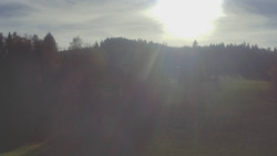 Dojezd hlavní sjezdovky