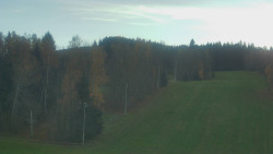 Dojezd hlavní sjezdovky