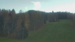 Dojezd hlavní sjezdovky