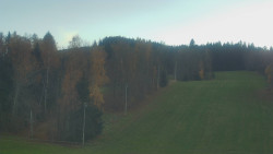 Dojezd hlavní sjezdovky