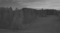 Dojezd hlavní sjezdovky