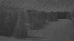 Dojezd hlavní sjezdovky