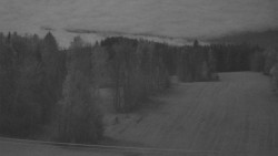 Dojezd hlavní sjezdovky