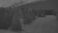 Dojezd hlavní sjezdovky