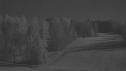 Dojezd hlavní sjezdovky