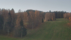 Dojezd hlavní sjezdovky