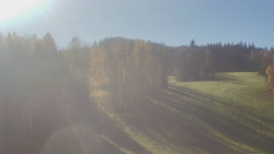 Dojezd hlavní sjezdovky