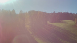 Dojezd hlavní sjezdovky