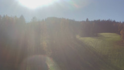 Dojezd hlavní sjezdovky