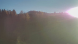 Dojezd hlavní sjezdovky