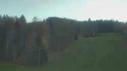 Dojezd hlavní sjezdovky